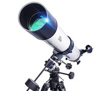 Télescope idéal pour Les débutants 90Mm Ouverture 1000Mm Télescope Réfracteur Astronomique avec Smartphone Adaptateur Sac À Dos Télescope De Poche Little Surprise