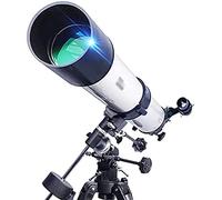 Télescope idéal pour Les débutants Télescope réfracteur astronomique d'ouverture de 90 mm 1000 mm avec Adaptateur pour Smartphone Télescope portatif à Dos