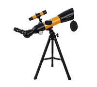 Telescope Léger Support De Téléphone Et Trépied Télescope Portable pour Débutants, pour L'astronomie avec Oculaires, Réfracteur Professionnel Portable(Oranje)