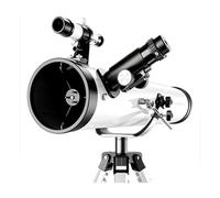 Telescope Léger Télescope D'astronomie avec Trépied, Portable, pour Débutant, pour L'observation De La Lune Et des Étoiles Professionnel Portable(White)