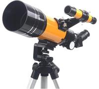 Telescope Léger Télescope Réfracteur À Ouverture De 70mm, Réflecteur pour Débutants, Trépied Hauteur Réglable avec Sac Transport Professionnel Portable