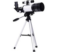 Telescope Léger Télescope Réfracteur Astronomique avec Trépied, pour Débutants 2 Oculaires Professionnel Portable