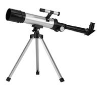 Telescope Léger Télescope Réfracteur Astronomique Tube Monoculaire Longue-Vue avec Trépied Professionnel Portable
