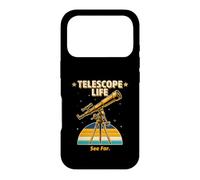 Télescope Life See Far Retro Astronomy Stargazer Coque pour iPhone 17 Pro