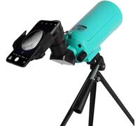 Télescope Maksutov-Cassegrain pour Adultes et Enfants débutants, télescope catadioptrique Sarblue Mak60 750 x 60 mm, télescope de Voyage Compact et Portable, avec Adaptateur de téléphone trépied de