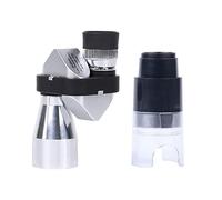 Télescope Mini télescope monoculaire Portable 12x32 monoculaires optiques en métal argenté(8X20 B)