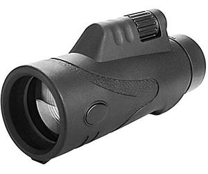 Télescope monoculaire 10 x 42 - Télescope portable BAK4 avec adaptateur pour smartphone et trépied pour l'observation des oiseaux en plein air et les voyages