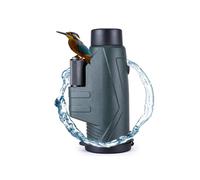 Télescope monoculaire 10x42 pour adultes, haute puissance, étanche IPX7, adaptateur et trépied robuste
