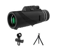 Télescope monoculaire 10x42 Puissant for l'observation à Longue Distance avec Champ de Vision HD adapté au Camping en Plein air et la Chasse(Standard)