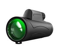 Télescope monoculaire 10X42, télescope portatif à Prisme Haute Puissance avec Support pour Smartphone et trépied, pour Adultes et Enfants, Lunette monoculaire HD pour l'observation des Oiseaux, la c