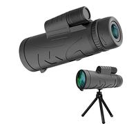 Télescope monoculaire 10X50 avec trépied de Support de Smartphone pour Adultes Enfants, portée monoculaire légère Portable HD Haute Puissance avec Clair pour Observation des Oiseaux Chasse randonnée