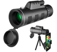 Télescope Monoculaire 12X50 HD - A178 - Noir - Vision Nocturne - Étanche et Anti-Buée