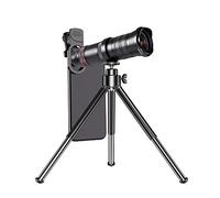 Telescope Monoculaire, 15-45X42mm HD Telescope Monoculaire Puissant Monoculaire étanche, pour Concerts Chasse l'observation des Oiseaux Voyages avec Support de Téléphone et Trépied