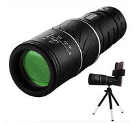Télescope monoculaire 16x52 avec Adaptateur pour Smartphone et trépied - Objectif BAK4 Prism FMC, pour l'observation des Oiseaux, Les Voyages, Les Concerts, Les Jeux de Balle