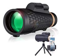 Télescope monoculaire, 18 x 62 monoculaires étanches Haute Puissance HD avec Support pour Smartphone et trépied, pour l'observation des Oiseaux, la Faune, la randonnée