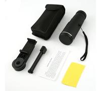 Télescope monoculaire 40x60, prisme de nuit à grand Angle, avec boussole, Clip de téléphone, trépied, pour l'extérieur, Portable