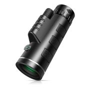 Télescope monoculaire 40X60 Vision Nocturne Portable HD Zoom Jumelles monoculaires Télescope de Poche pour l'observation des Oiseaux en Plein air Voyage Chasse Randonnée,A