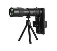 Télescope monoculaire 4K 10-300 x 40 mm, haute puissance, étanche, super zoom, noir