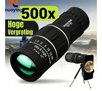 Télescope monoculaire à fort grossissement 16x52, zoom optique à double mise au point, longue portée, télescope de vision nocturne pour utilisation en extérieur Telescope Set