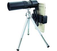 Télescope monoculaire à Zoom Super téléobjectif 4K 10-300x40mm pour Le Camping, télescope Haute définition avec Pince de téléphone, trépied