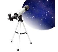 Télescope monoculaire astronomique Spatial Professionnel HD Durable 90X, avec oculaire à lentille de Barlow, trépied et Filtre Lunaire