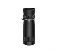 Télescope monoculaire avec corps en métal 4 x 18, 6 x 18, 8 x 25, lentille optique pour une utilisation en extérieur, randonnée, observation des oiseaux, voyage, aventures (4 x 18)