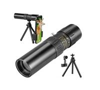Télescope monoculaire compact 10X-300X, haute puissance, prisme Bak4, lentille FMC, boîtier métallique - .