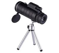 Télescope monoculaire Compact à Zoom 40x60, monoculaires Haute Puissance avec Support pour Smartphone et trépied, Prisme et télescope monoculaire étanche HD pour l'observation des Oiseaux en Camping