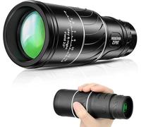 Télescope monoculaire compact HD haute puissance 16 x 52, double mise au point pour téléphone portable, prisme BAK4 pour l'observation des oiseaux, le camping, les voyages, les concerts
