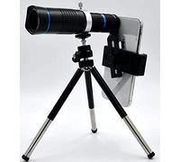 Télescope monoculaire, Double Mise au Point, télescope en métal 20X, téléobjectif, lentille Optique complète Externe