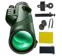 Télescope monoculaire en forme d'étoile pour adultes haute , télescope professionnel avec grossissement 80x | léger pour aventure en plein air en camping en montagne