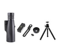 Télescope monoculaire Haute Puissance 10-30x50, Jumelles pour randonnée, Faible luminosité, oculaire Professionnel pour Observation des Oiseaux, Jumelles d'extérieur (Ensemble A) (Ensemble B)