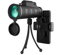 Télescope monoculaire Haute Puissance 40x60 télescope monoculaire Ed HD téléphone Portable télescope Portable pour l'observation des Oiseaux randonnée Camping Faune -