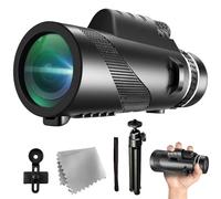 Télescope monoculaire haute puissance 80 x 100 mm pour la chasse, l'observation des oiseaux, les voyages, le camping, la randonnée