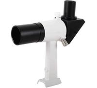 Télescope monoculaire Haute Puissance 90° Télescope astronomique Oculaire Chercheur Plastique avec Capuchon Anti-poussière Noir 6X30 Léger pour Observation de Zone spécifique Jumelles