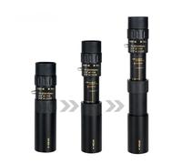 Télescope monoculaire HD 10-300x40, Mini télescope Portable for téléphone avec Support, for Camping, Chasse, Observation des Oiseaux(10-30-25)