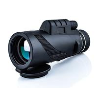 Télescope monoculaire HD, télescope monoculaire à Zoom téléobjectif 40X60, avec Support pour Smartphone et trépied monoculaire étanche - Prisme, monoculaire léger à Mise au Point Facile pour l'obser