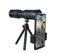 Télescope monoculaire, Nouveau télescope monoculaire à Zoom Super téléobjectif HD 4K 10-300X40mm pour la randonnée à la Plage