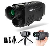 Télescope monoculaire numérique infrarouge avec vision nocturne pour 100 % d'obscurité avec zoom 8x 2000 mAh batterie rechargeable Trépied 32 Go Carte SD et lecteur de cartes pour adulte Chasse
