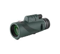 Télescope monoculaire/Observation des Oiseaux/télé Télescope Professionnel 40x60 HD, Boussole, monoculaire, Puissant, étanche, Mini Zoom de Poche, avec Smartphone, Chasse, Camping(Green Standard)