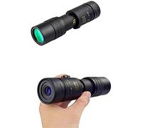 Télescope monoculaire portable 4K 10 300 x 40 mm étanche pour observation des oiseaux monoculaire haute puissance avec support pour smartphone