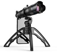 Télescope monoculaire Portable à Zoom 36X avec Vision Nocturne Bak4 Prism Fmc Monoculaire avec trépied Portable pour Selfie Observation des Oiseaux Voyager S Little Surprise