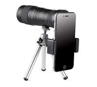 Télescope monoculaire Portable pour Smartphone, téléobjectif Super Puissant 8-40x40, télescope monoculaire HD Puissant avec Vision Nuit/Jour pour Adultes/Enfants, Plage, Voyage, Camping (avec TR