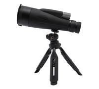 Télescope monoculaire pour adulte avec grossissement 12-36 x 60 mm Lunettes d'observation des oiseaux monoculaires pour la faune, l'observation des oiseaux, la randonnée, la chasse, le camping (noir)