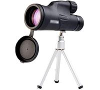 Télescope monoculaire pour Adultes, trépied de 15 cm sans Faible luminosité, Prisme BaK4, revêtement FMC, Grand oculaire de 20 mm, Objectif d'objectif de 50 mm, Portable