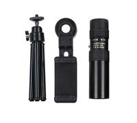 Télescope monoculaire pour smartphone, monoculaire pour adultes haute puissance | Puissant monoculaire optiscope - Télescope à lentilles revêtues multicouches, télescope compact pour