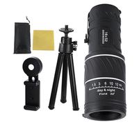 Télescope monoculaire pour smartphone - Portée monoculaire portable de 16 x 52 mm | Optique portable légère pour l'apprentissage et l'exploration, la chasse, la randonnée, le camping, les activités de