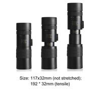 Télescope monoculaire professionnel 10-300x25mm, lentille Bak4 HD, métal Lll, Vision nocturne, pour la chasse en plein air et le Camping