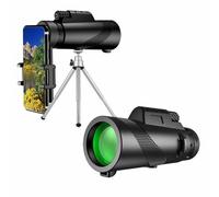Télescope monoculaire puissant 80x100 avec trépied, Clip de téléphone, Zoom d'appareil photo pour le Camping en plein air, outils et accessoires