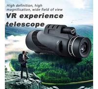 Télescope monoculaire puissant 80x100 HD, caméra de téléphone, Zoom, Starscope, trépied, Clip de téléphone pour accessoires de Camping en plein air